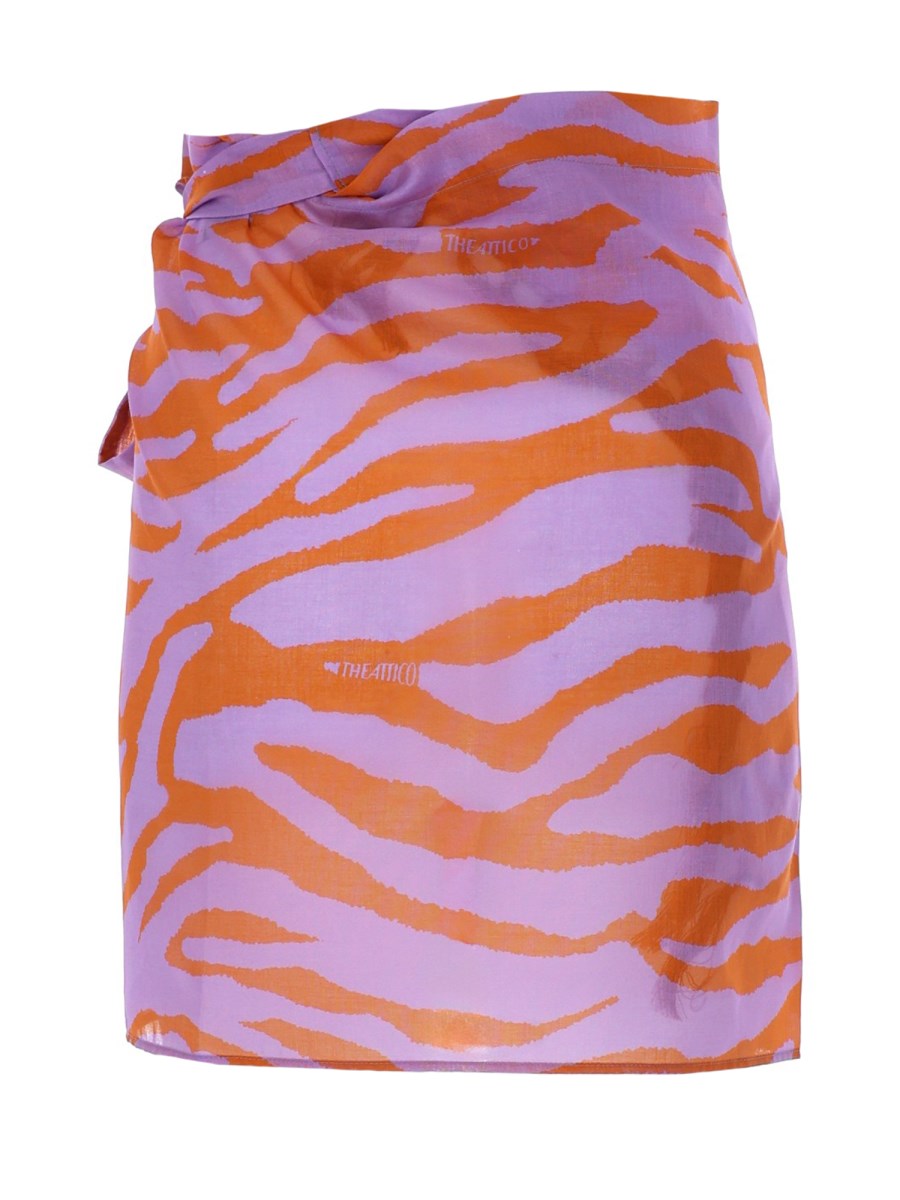 PAREO CON STAMPA ANIMALIER