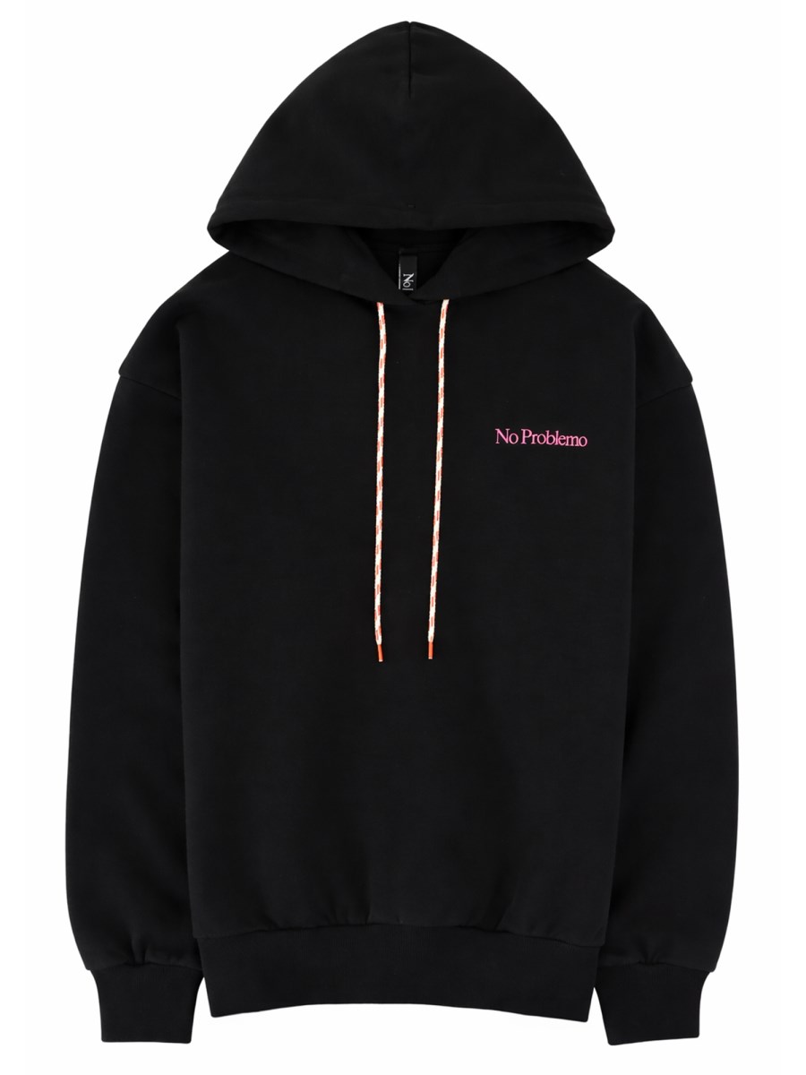 FELPA CON LOGO E STAMPA