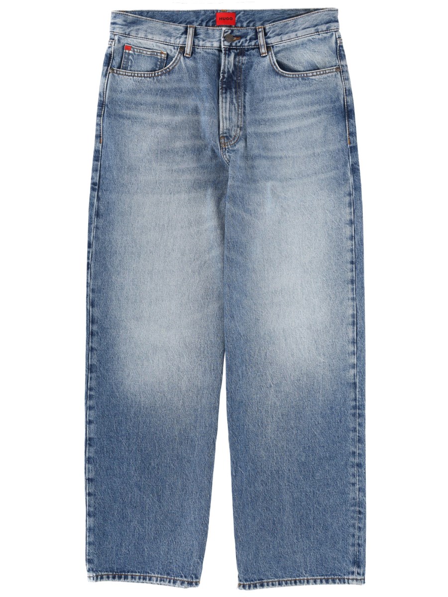 JEANS CON PATCH LOGO