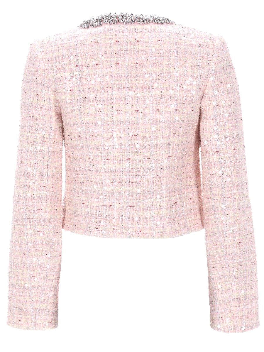 GIACCA BOUCLE CON PAILLETTES