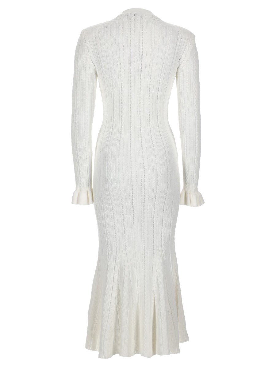 ABITO MIDI IN MAGLIA POINTELLE