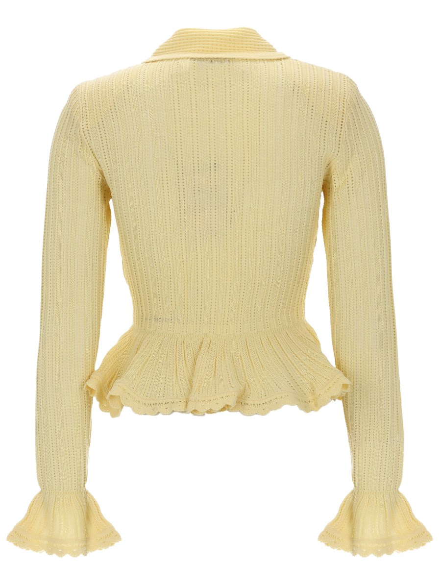 CARDIGAN TRAFORATO