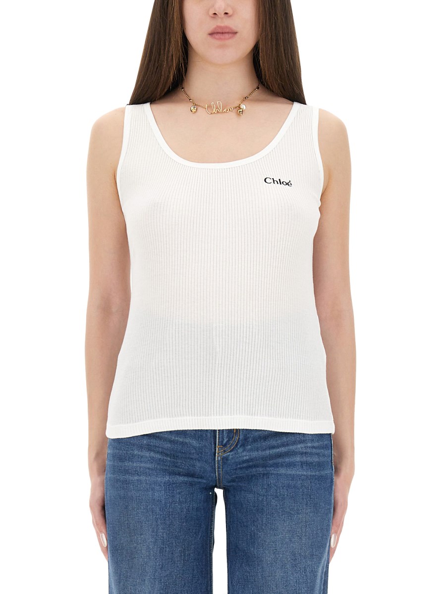 TANK TOP CON LOGO