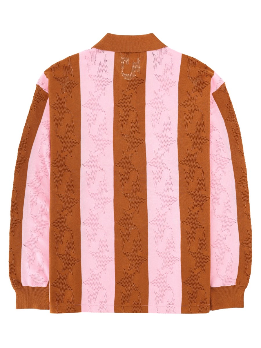 POLO IN COTONE JACQUARD 