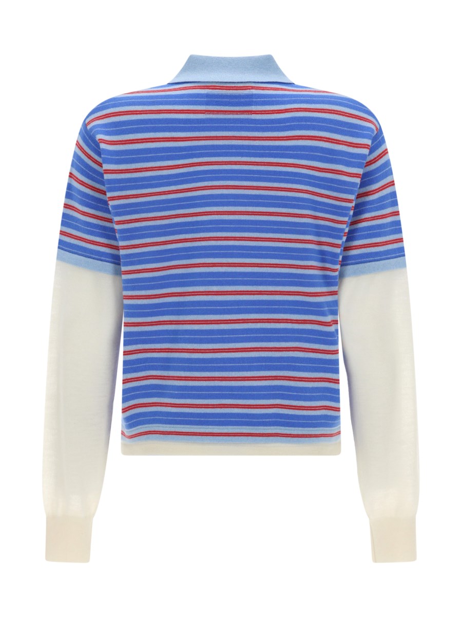POLO LAYERED STRIPE RUGBY