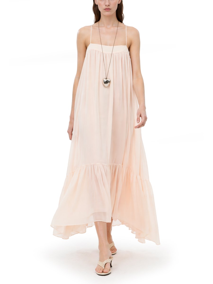 ABITO MIDI IN CHIFFON