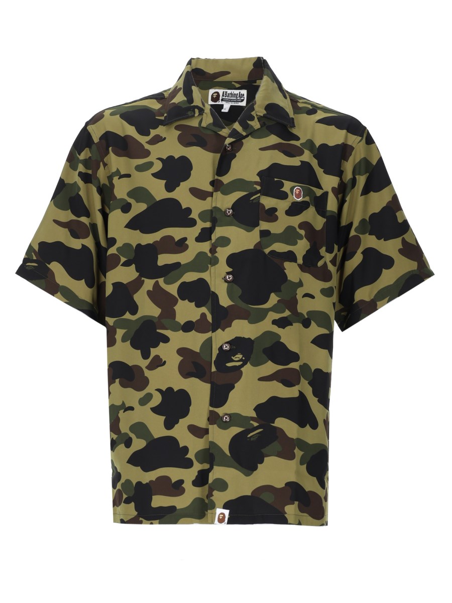 CAMICIA CON PATCH LOGO