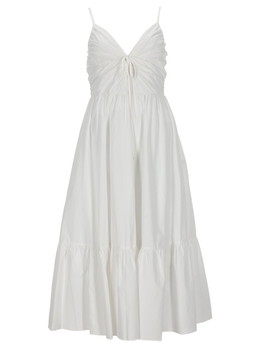 ABITO MIDI CON SCOLLO A V