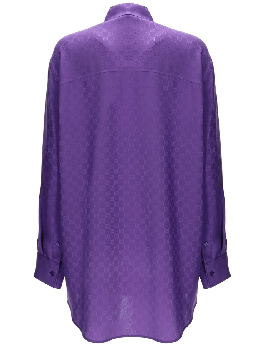 CAMICIA CON TRAMA GG