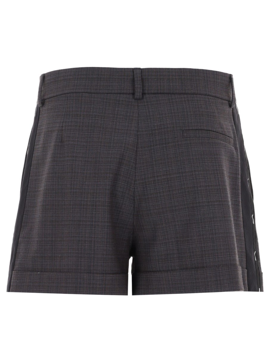 SHORTS CON NASTRO LOGATO