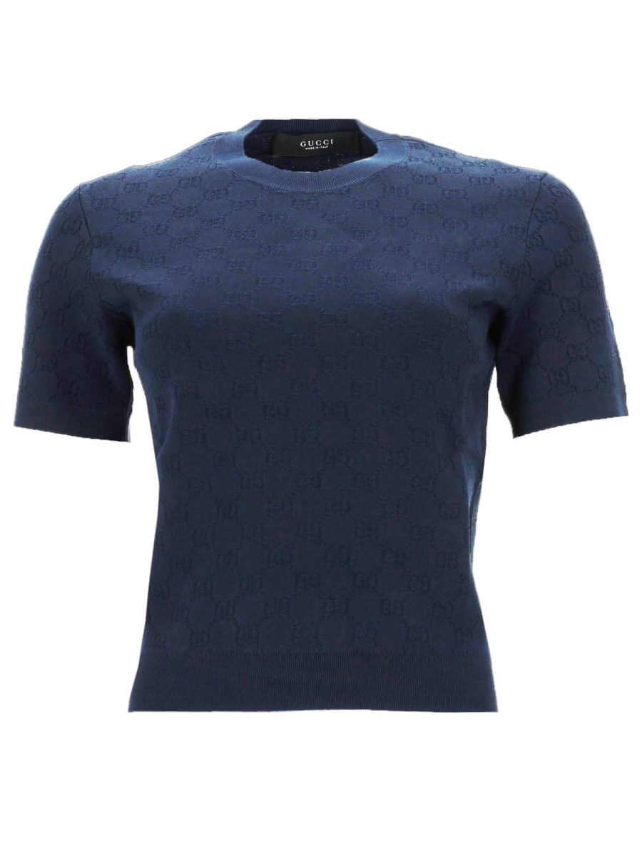 TOP IN VISCOSA JACQUARD GG