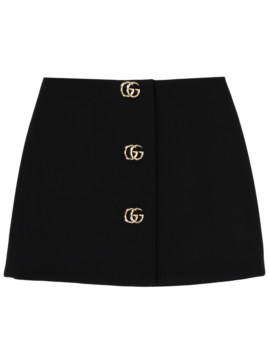 MINIGONNA CON BOTTONI