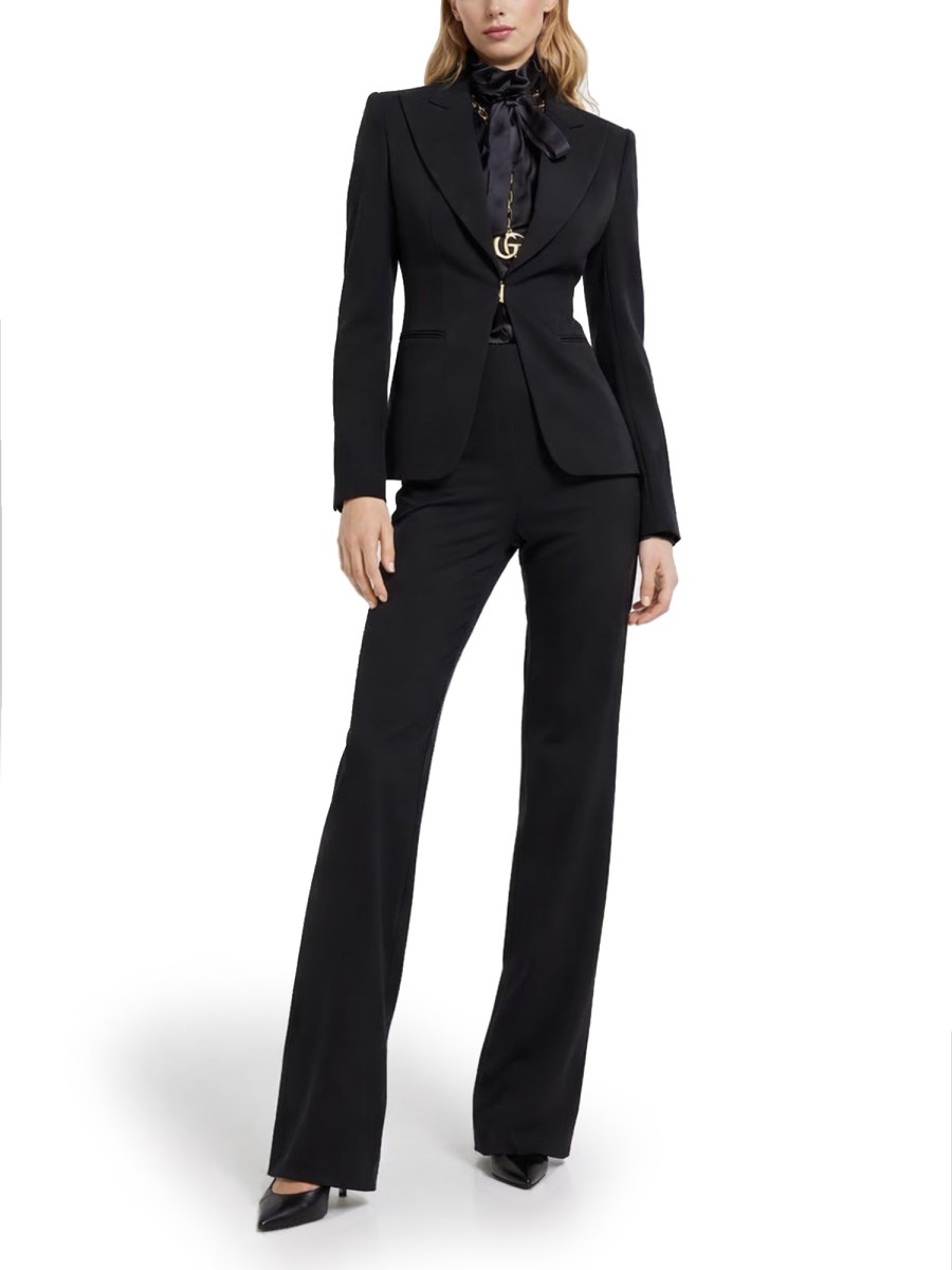 CAMICIA IN RASO DI SETA CON FIOCCO