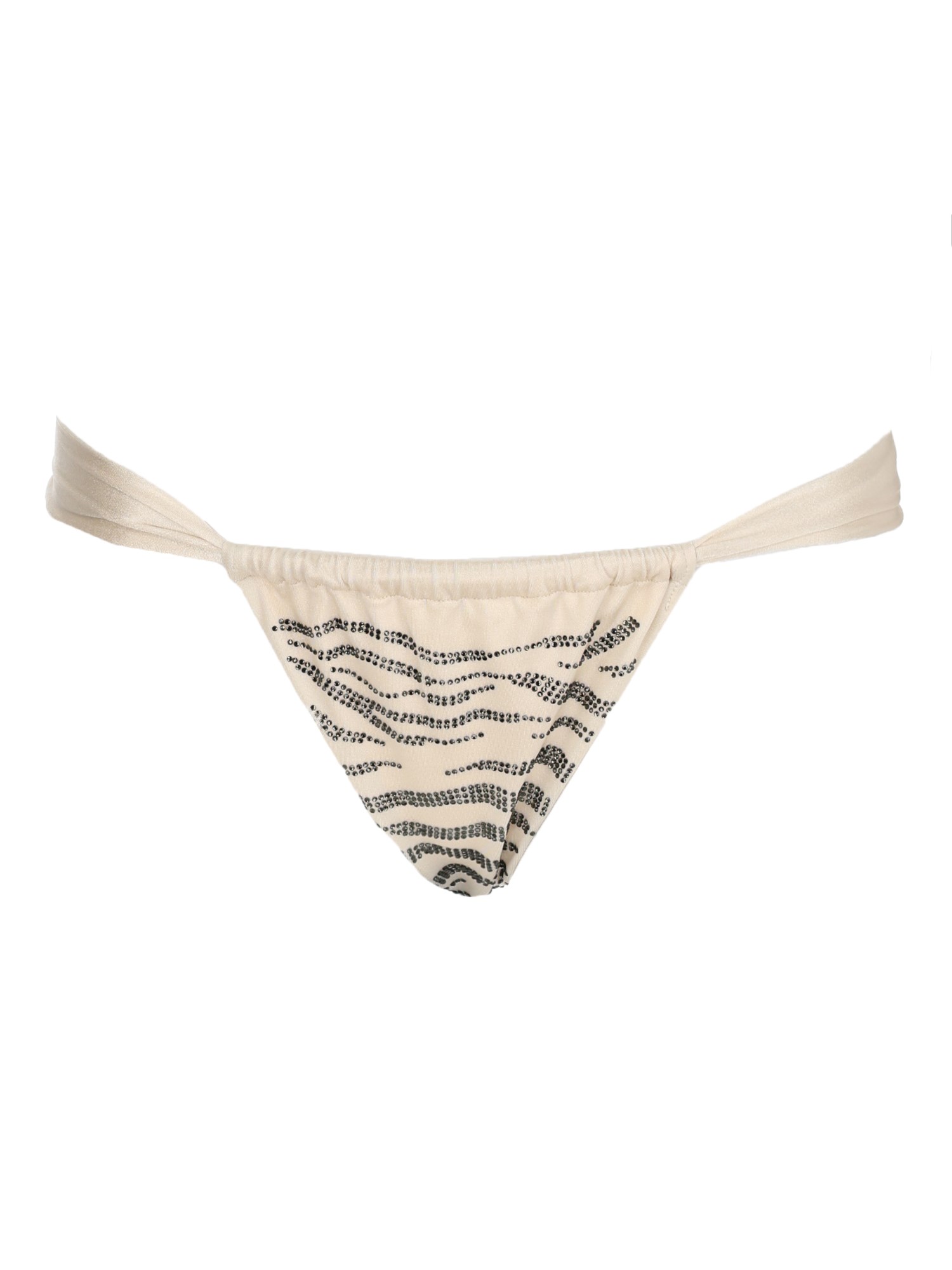Mc2 Saint Barth Slip Bikini "noelle" In Neutral