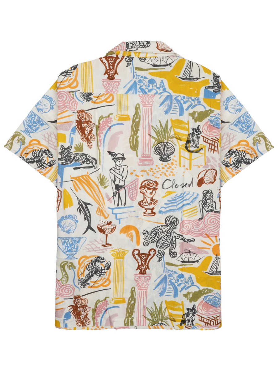 CAMICIA IN COTONE CON STAMPA