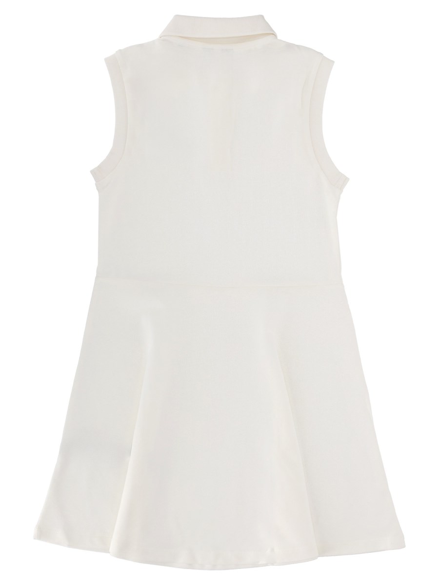 VESTITO SENZA MANICHE CON LOGO