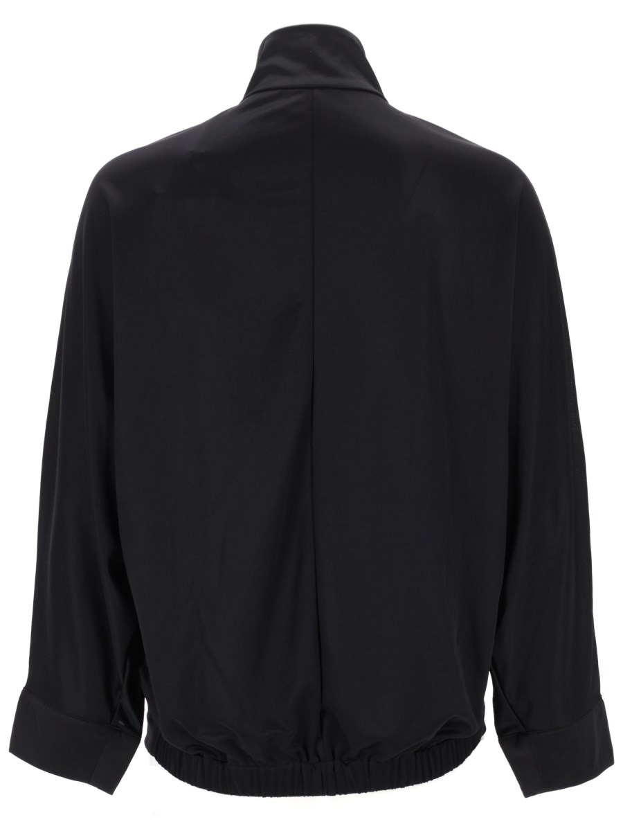 GIACCA TRACK CON MANICHE CUT-OUT
