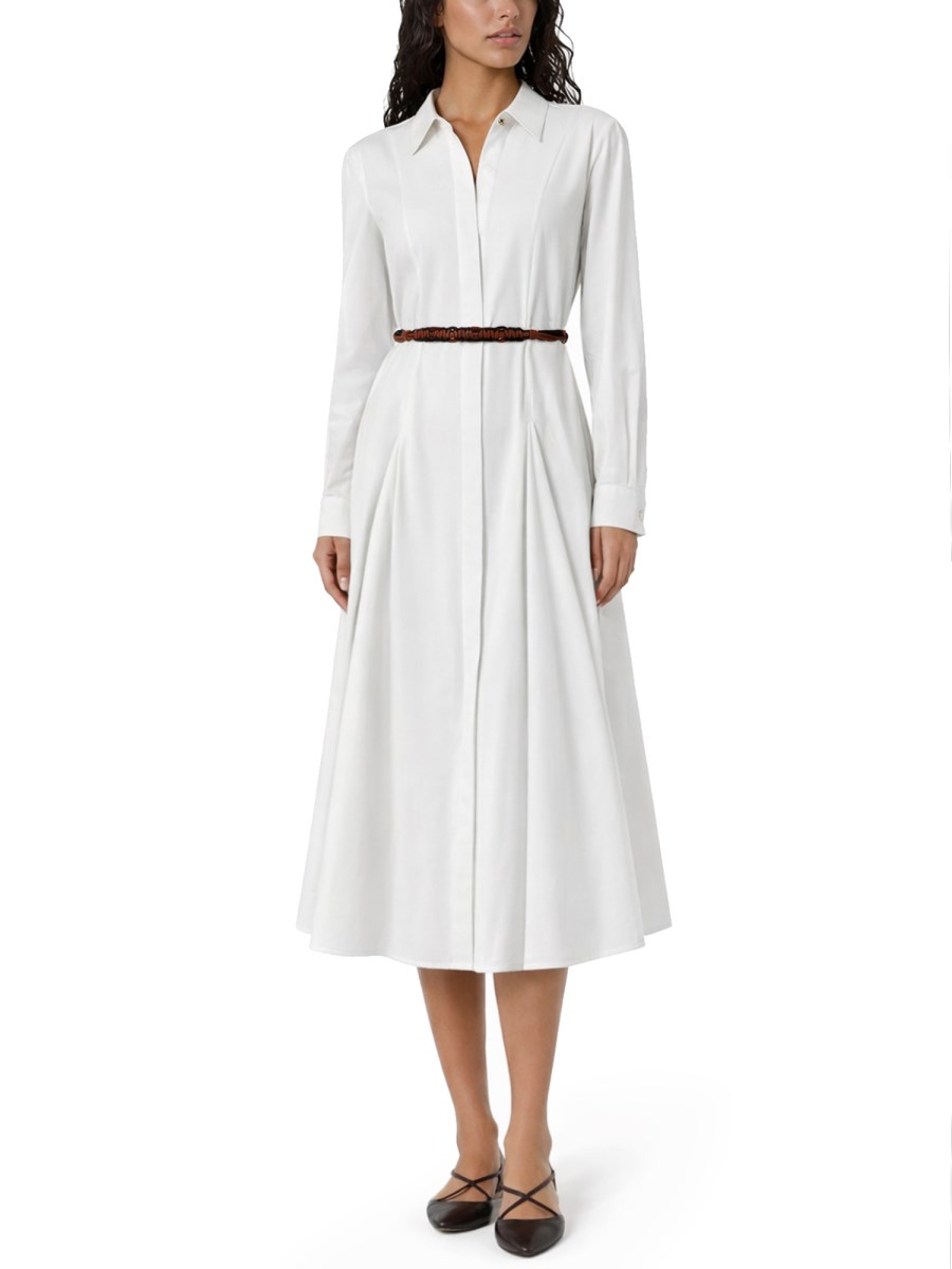 ABITO CHEMISIER IN POPELINE