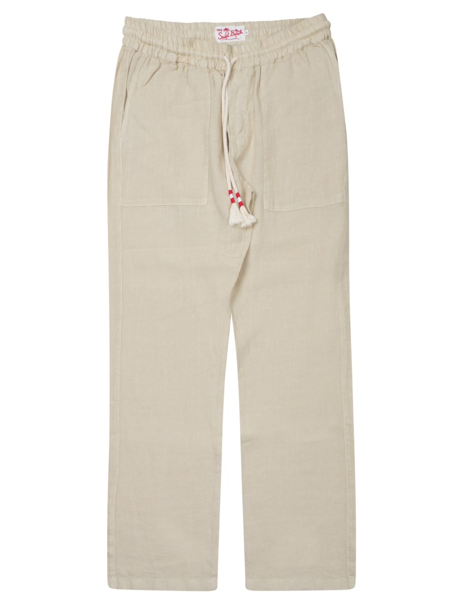 PANTALONE CALAIS IN PURO LINO