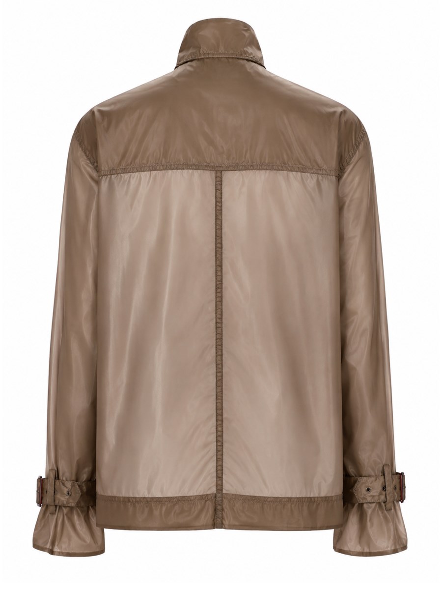 BLUSA IN NYLON CON COLLO LAVALLIÈRE