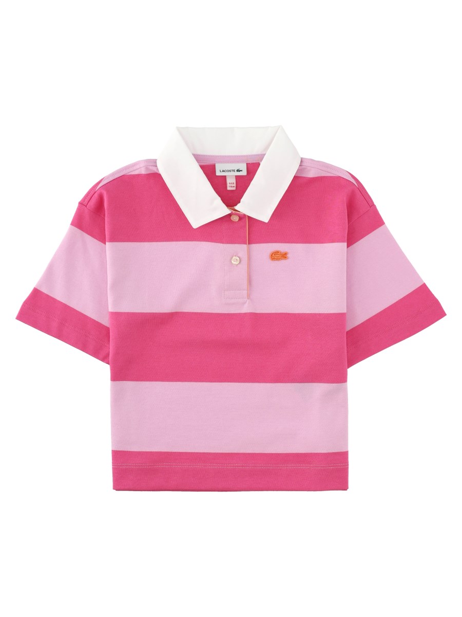 POLO MANICHE CORTE CON LOGO