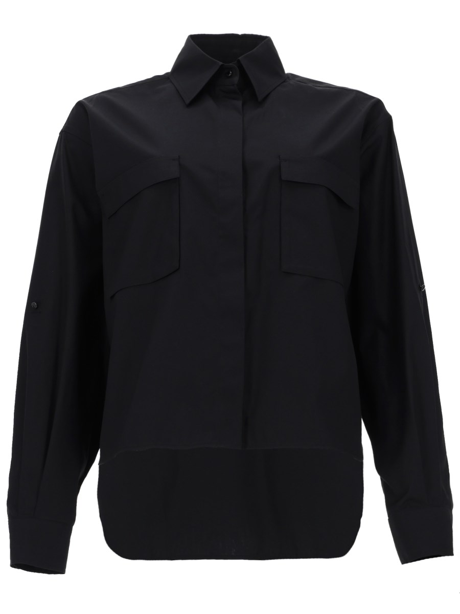 CAMICIA IN POPELINE DI COTONE