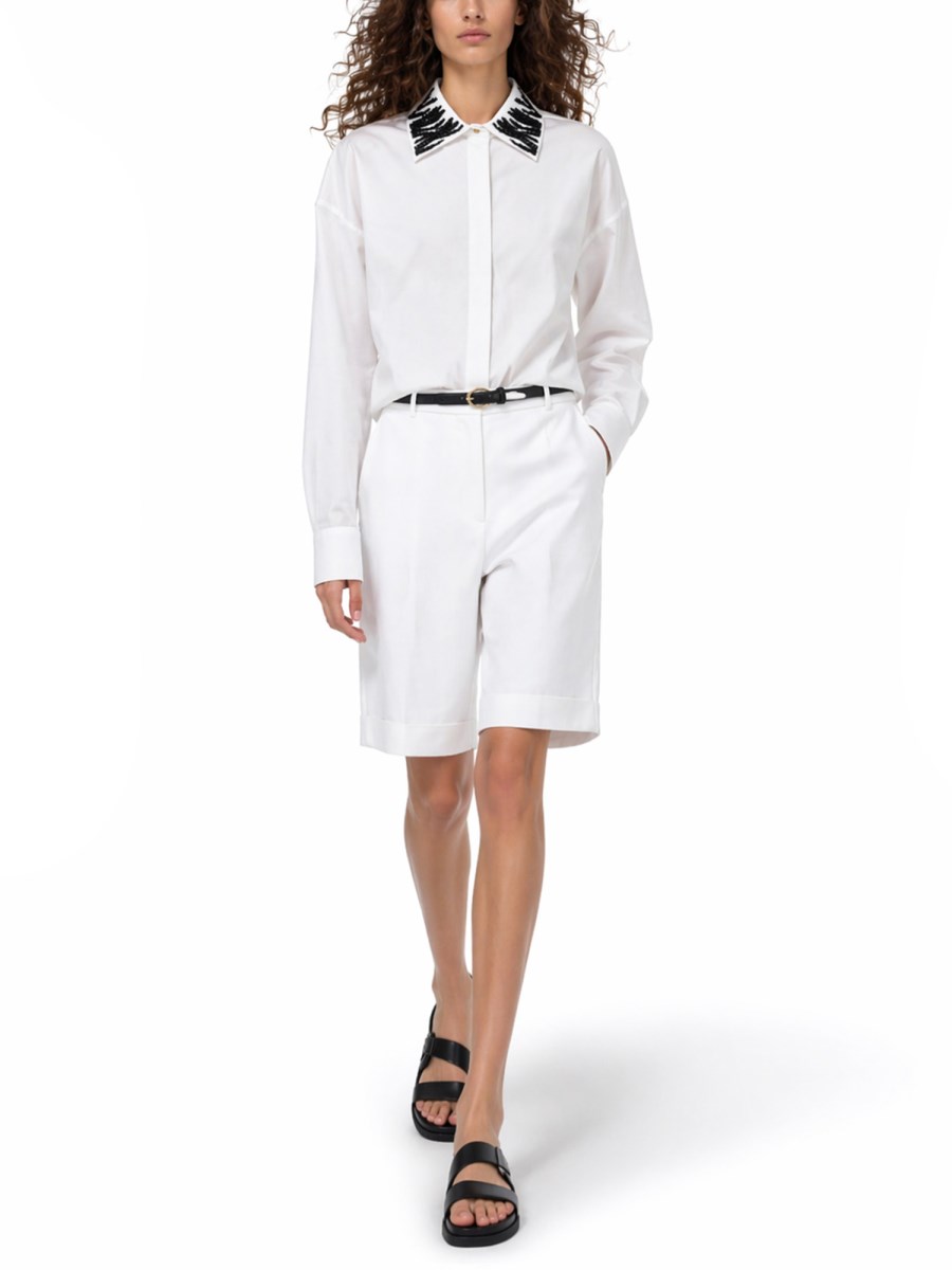 CAMICIA CON DETTAGLIO STRASS