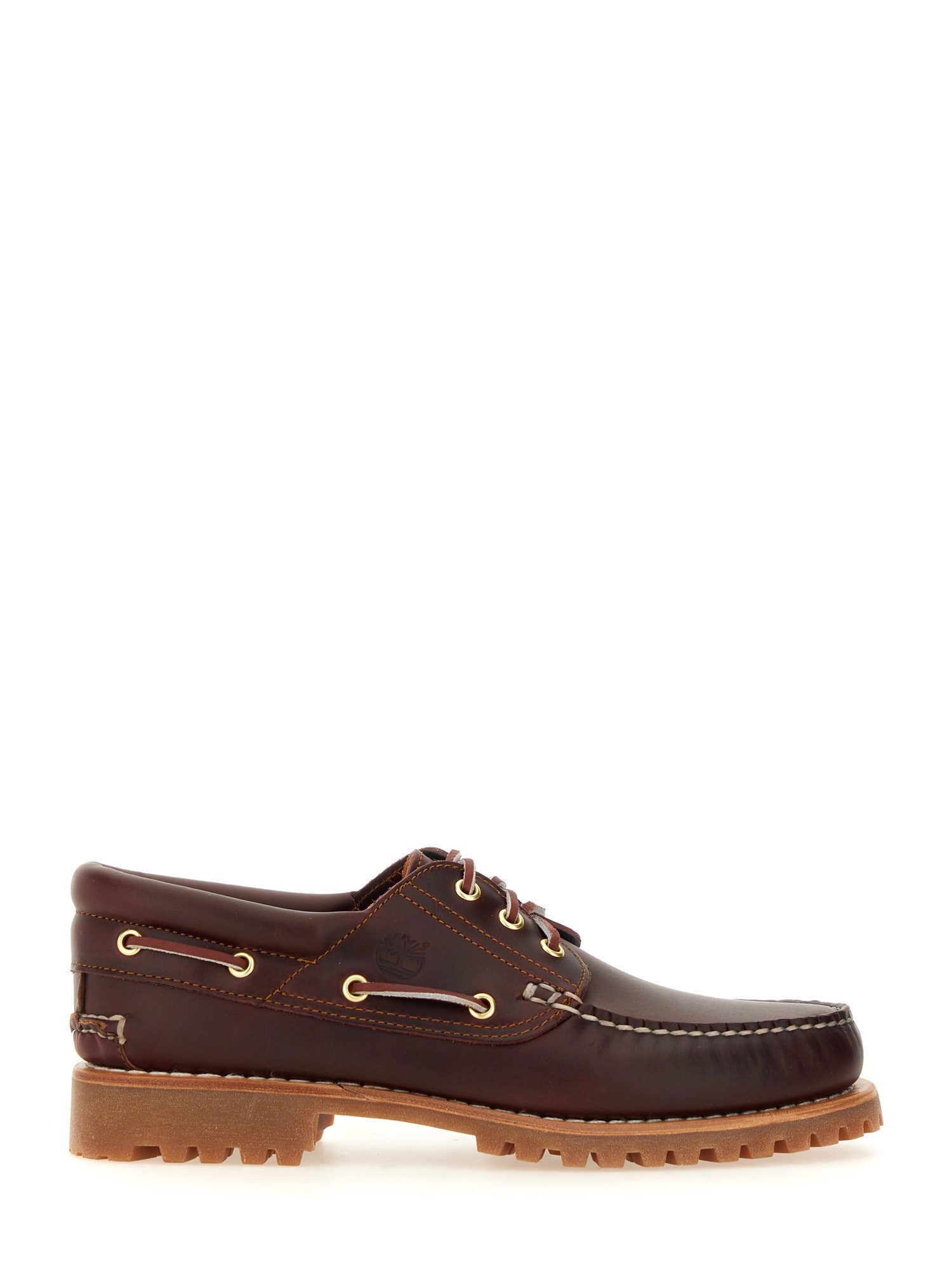 timberland leather boat moccasin