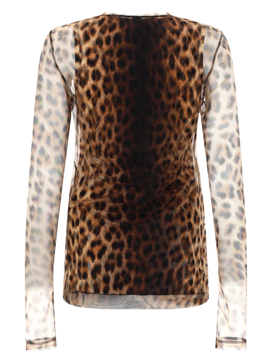 TOP CON DETTAGLI IN TULLE