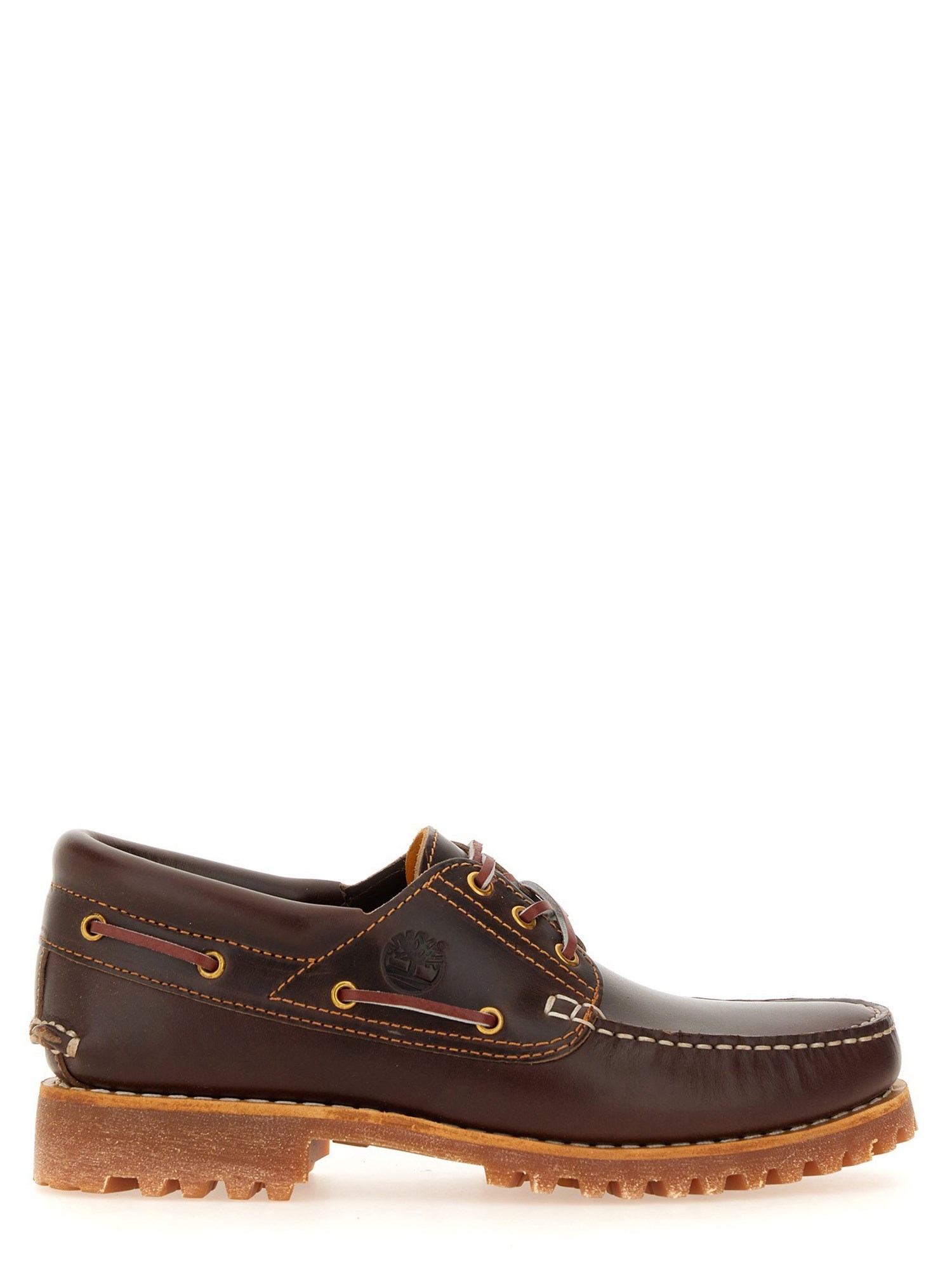 timberland leather boat moccasin