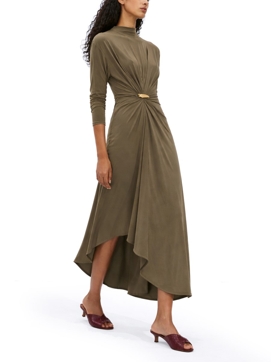 ABITO LUNGO CON SPILLA PRISMA