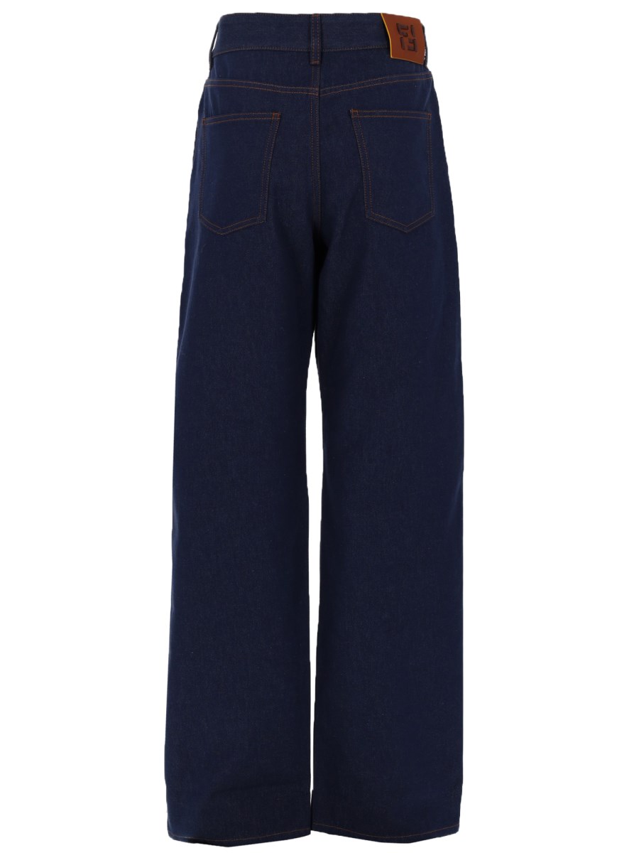 JEANS LUNGHI IN DENIM