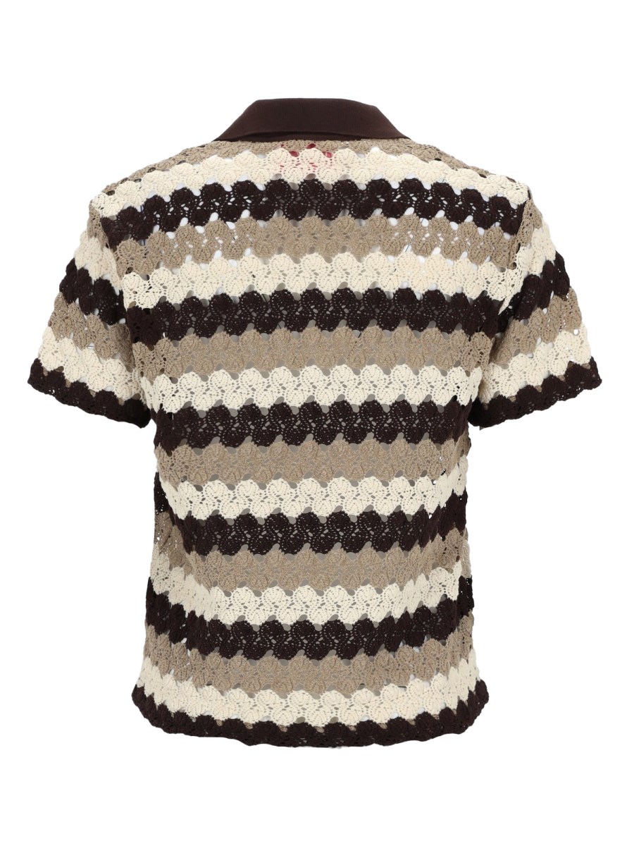 POLO IN COTONE CROCHET