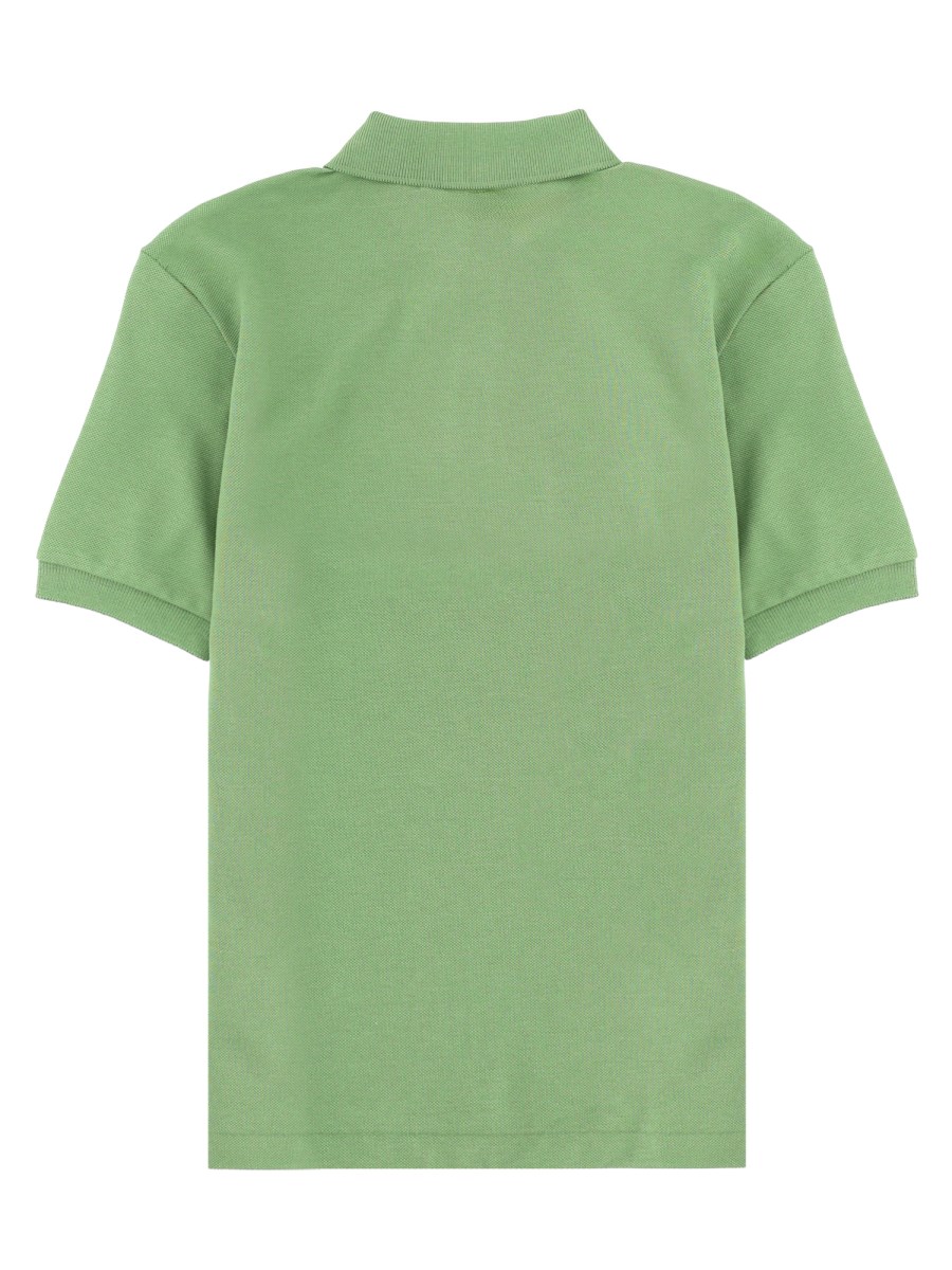 POLO MANICHE CORTE CON LOGO