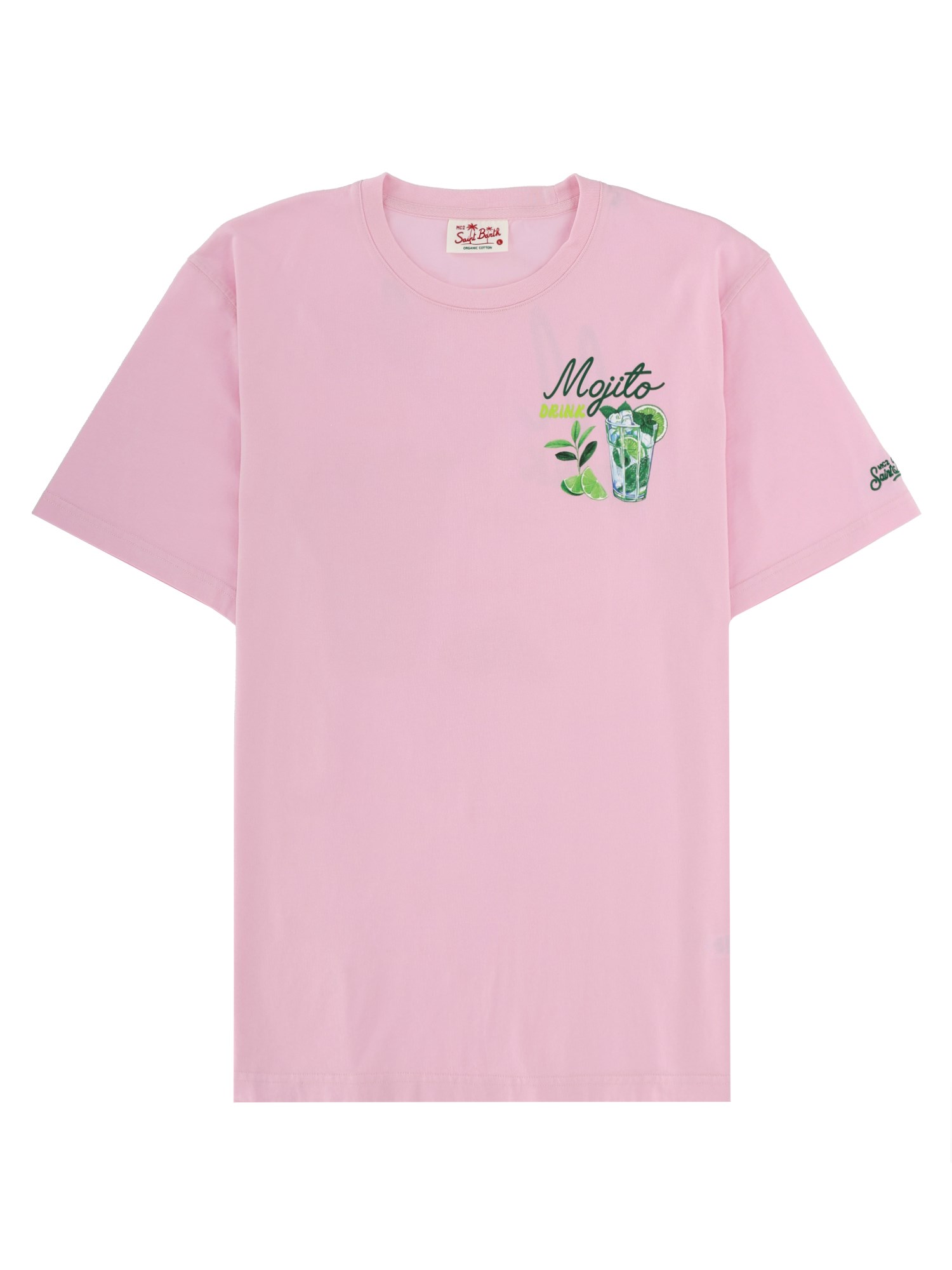 Mc2 Saint Barth T-shirt Con Stampa In Neutral