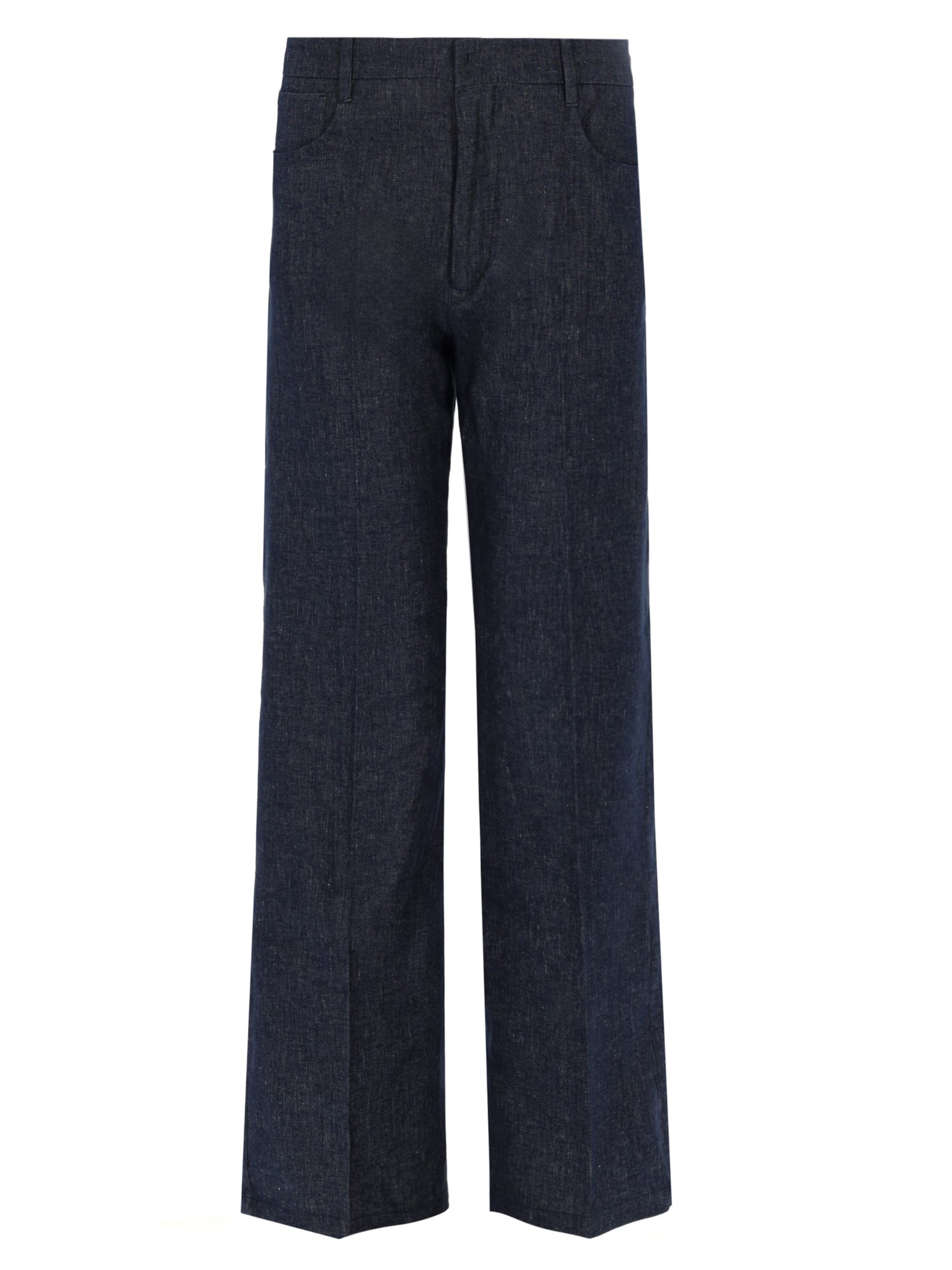 s max mara pantalone in denim "abete"