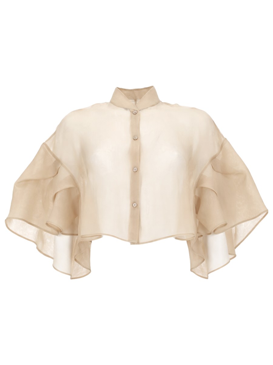 CAPPA IN ORGANZA DI SETA