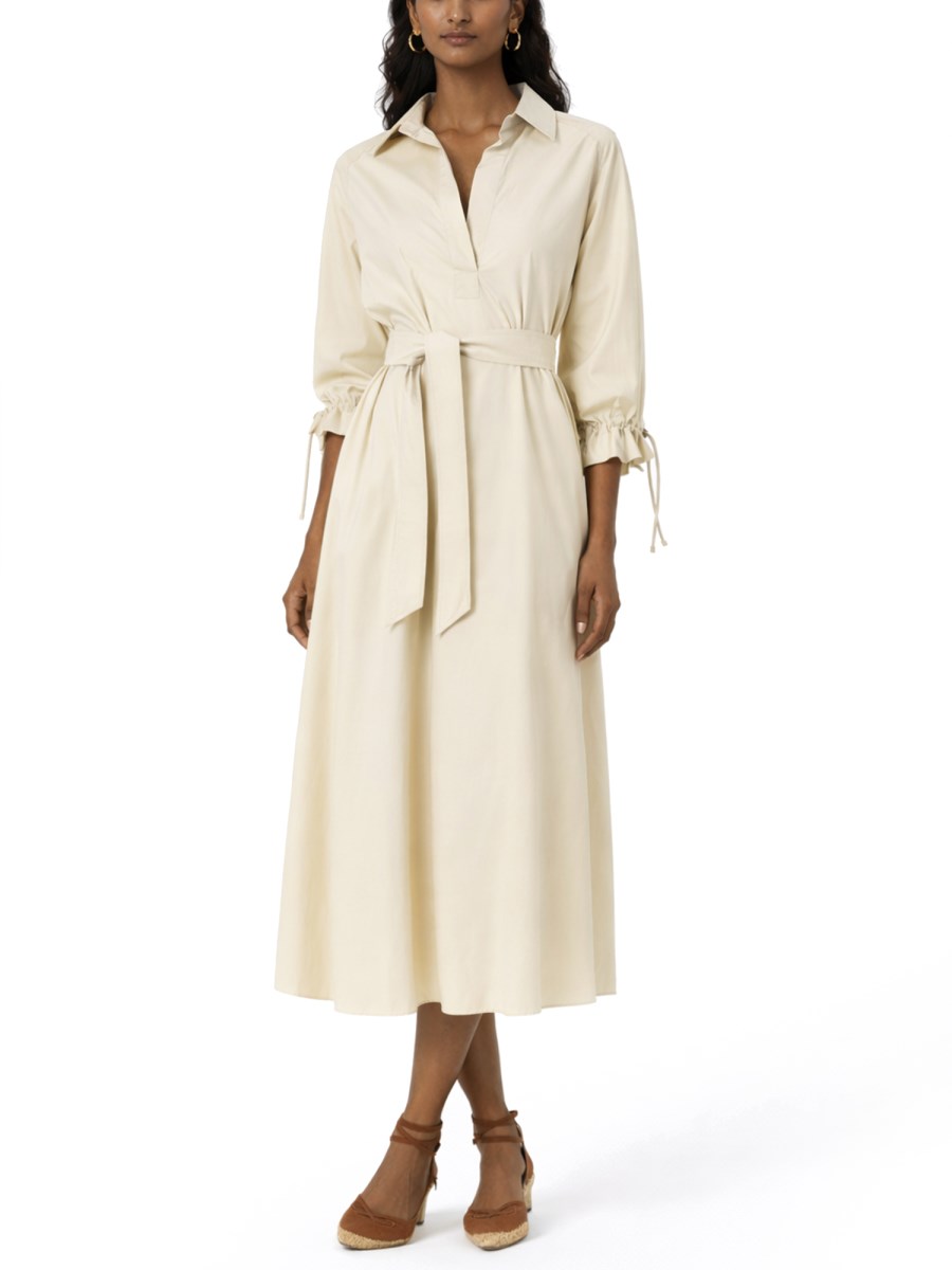 ABITO MIRTO CON CINTURA