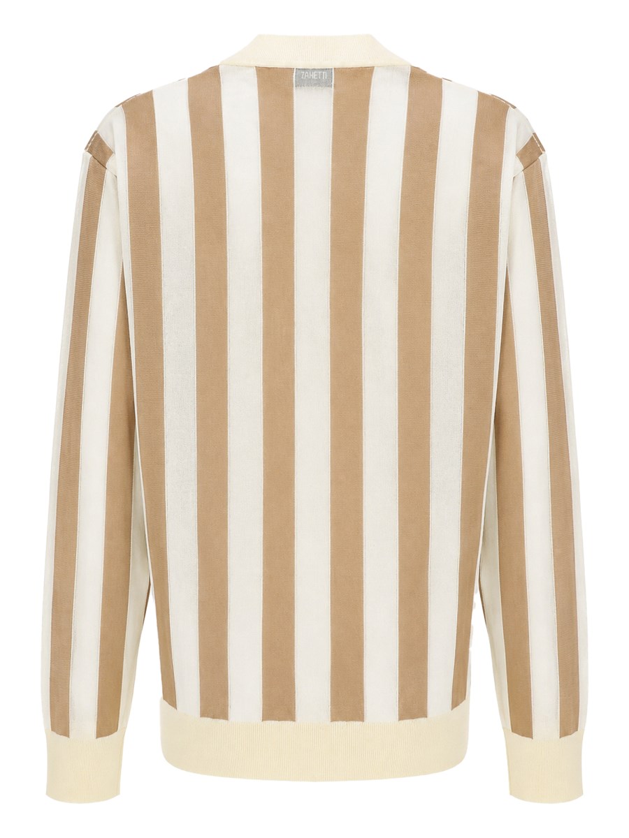 MAGLIA IN SETA PEQUIN