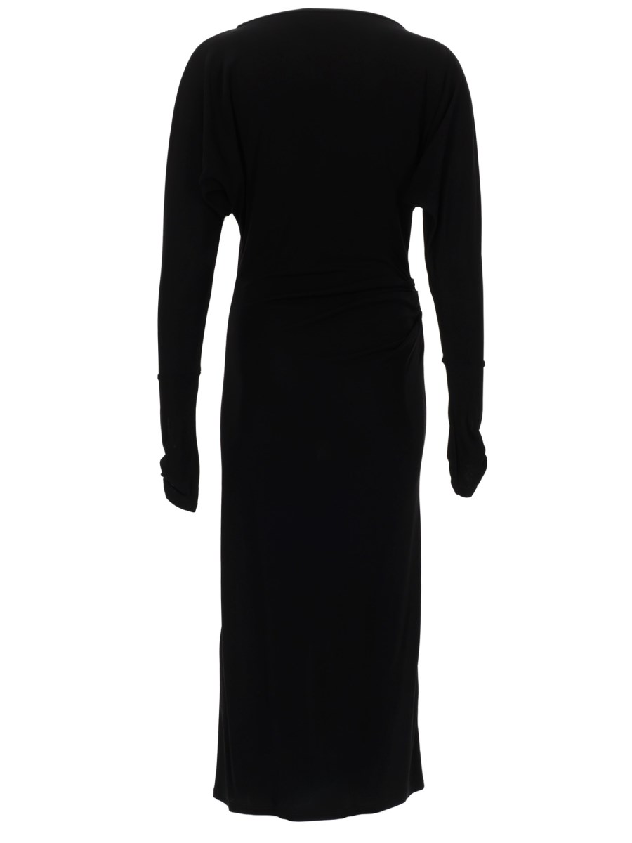 ABITO SALVO CON DRAPPEGGIO