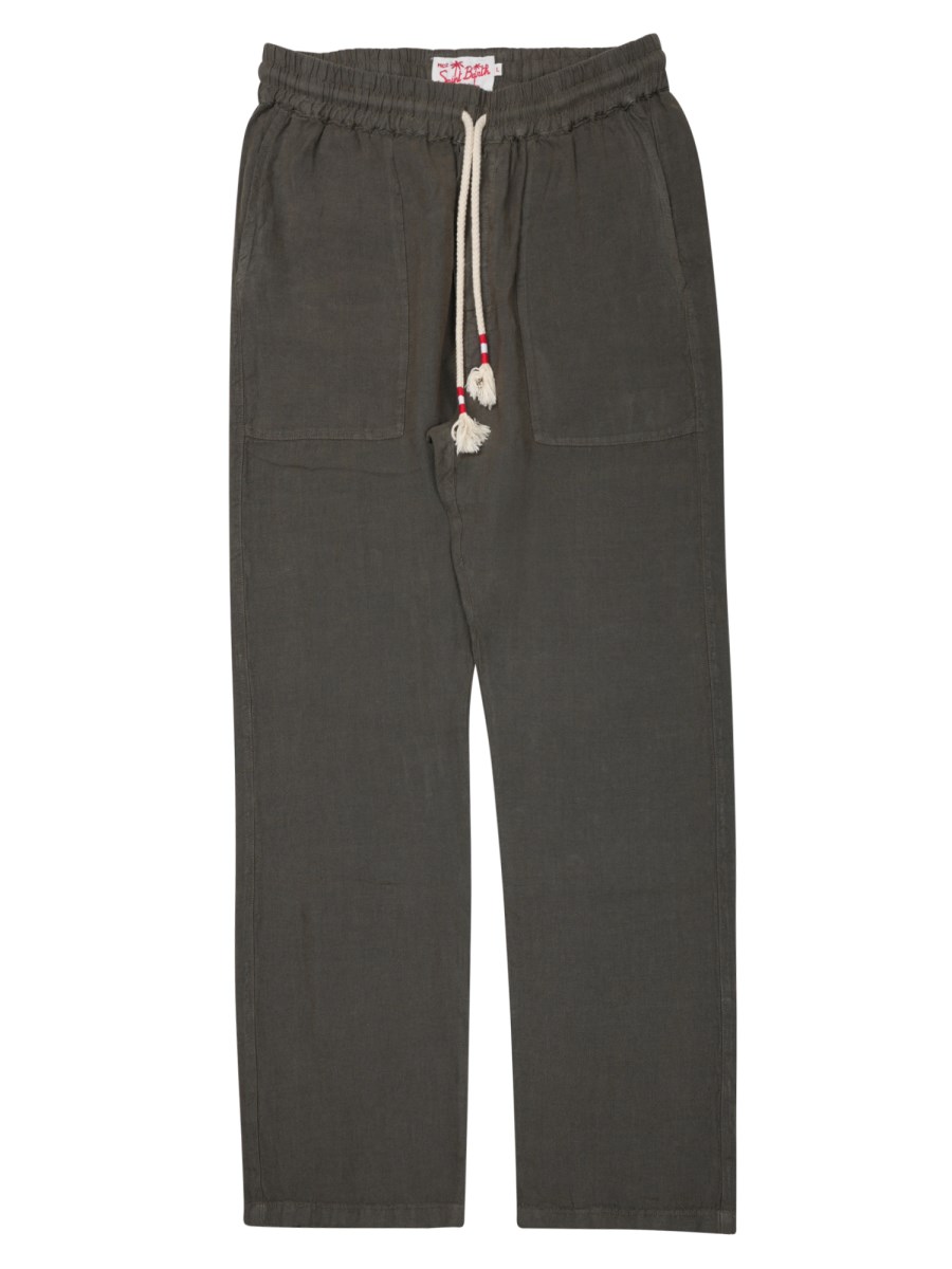PANTALONE CALAIS IN PURO LINO