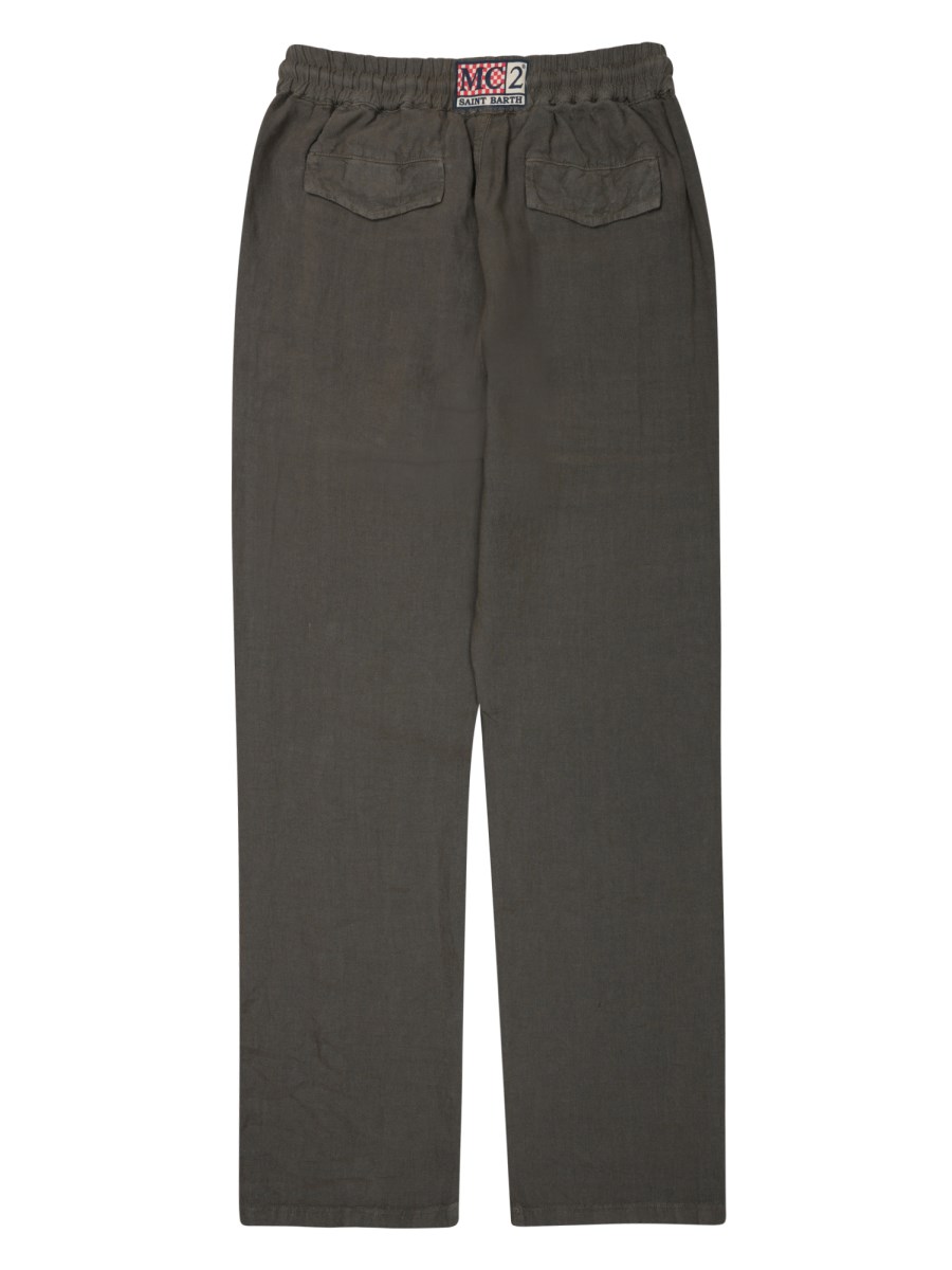 PANTALONE CALAIS IN PURO LINO