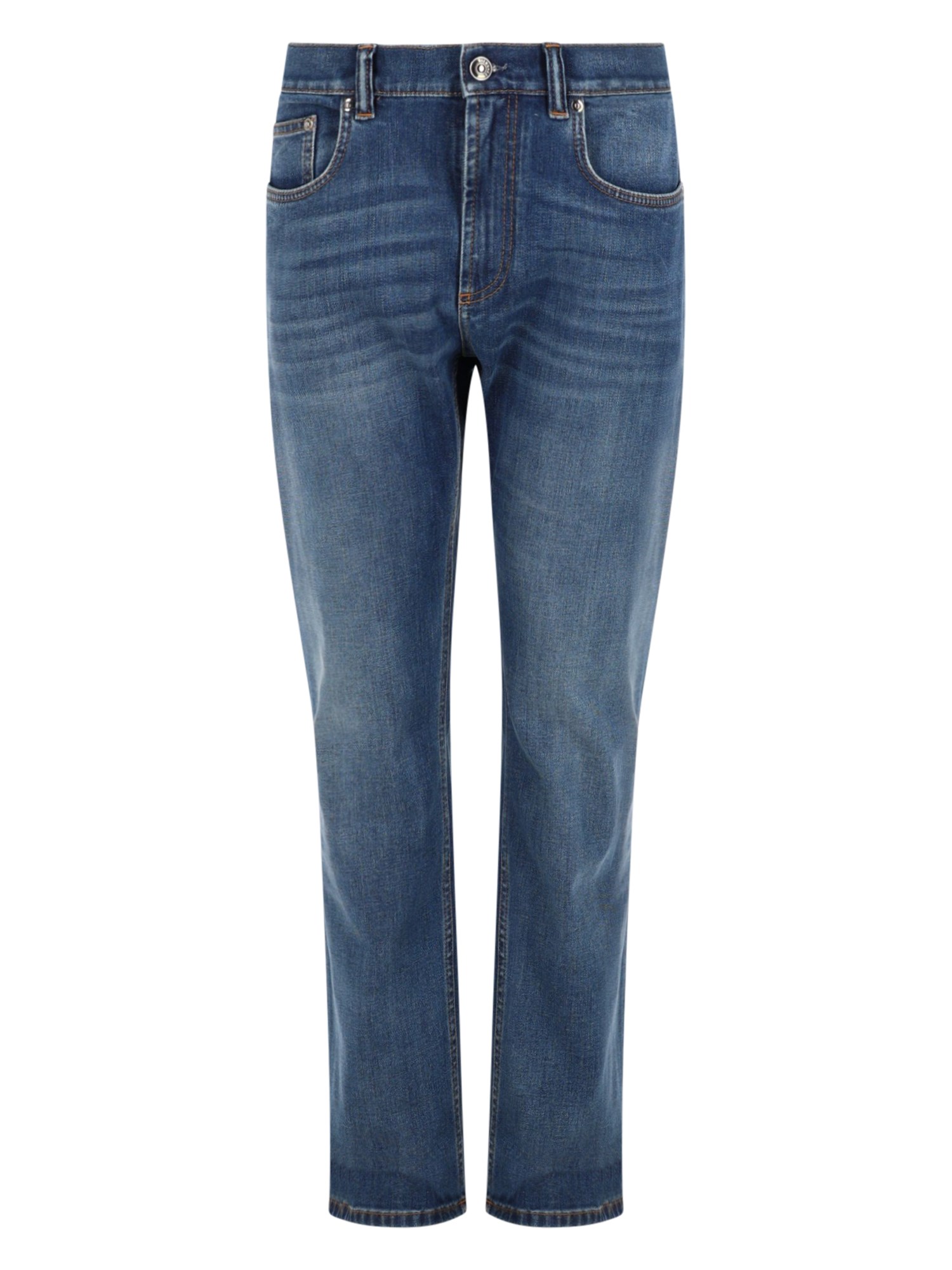 versace jeans in denim di cotone