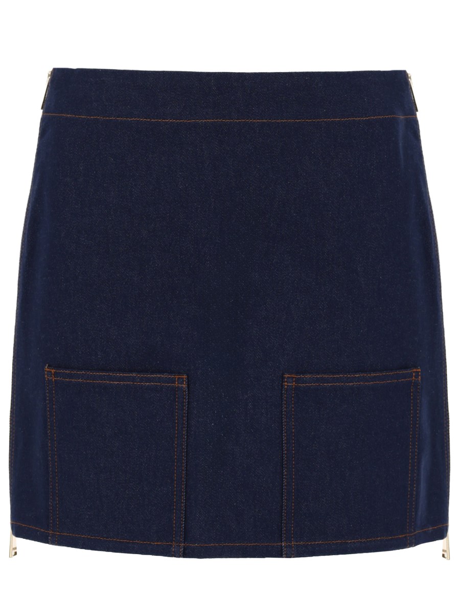GONNA MINI IN DENIM FF