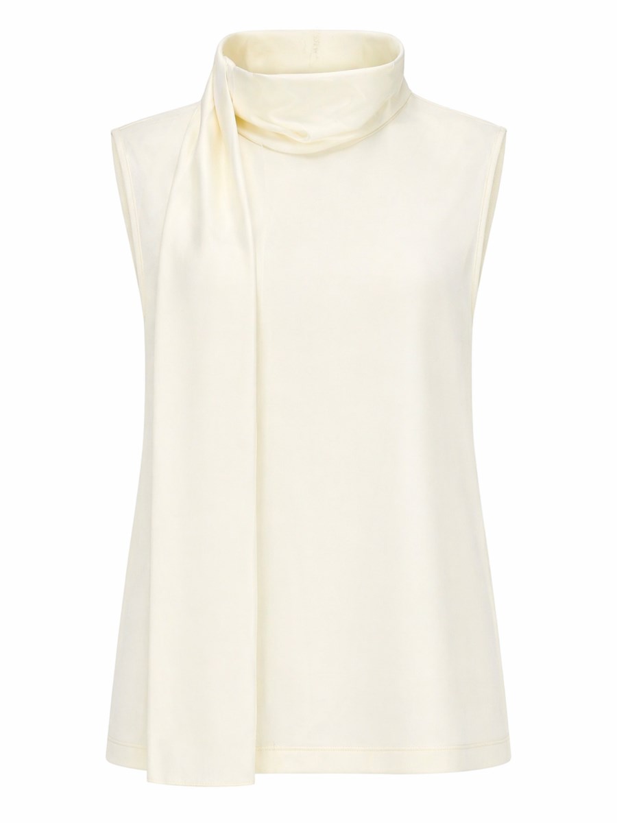 TOP IN SATIN DI SETA