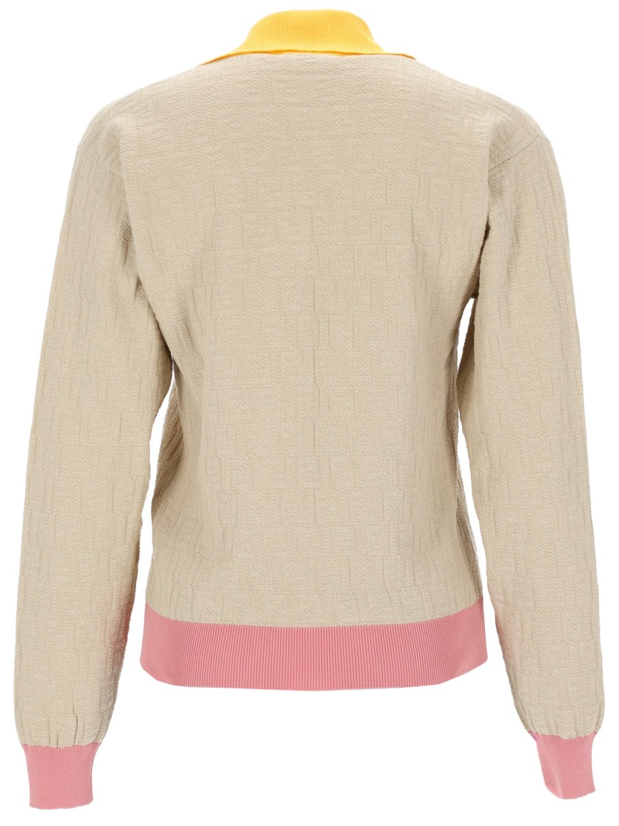 MAGLIA IN COTONE E SETA