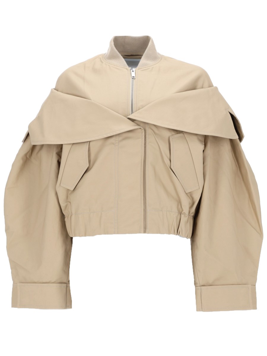 BOMBER IN COTONE