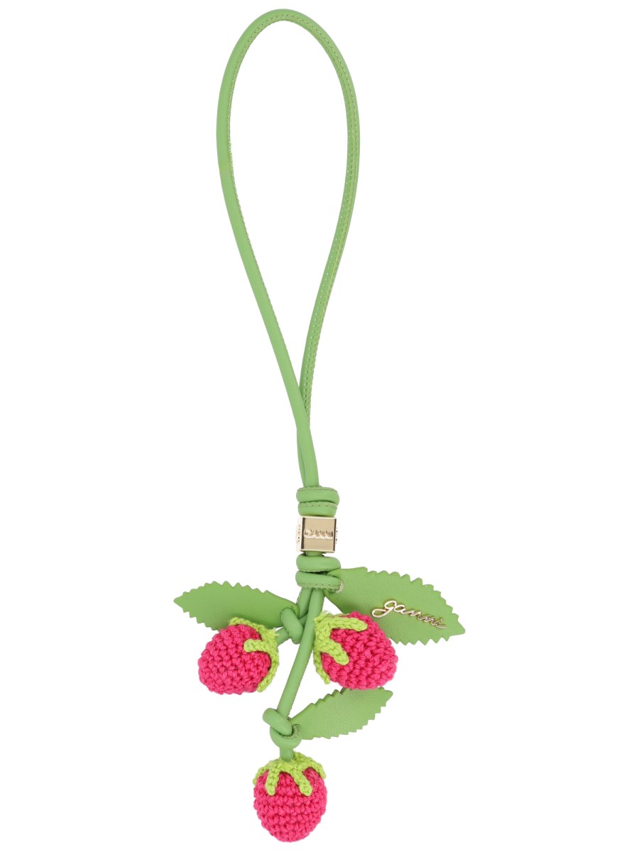 CHARM RASPBERRY FLOWER