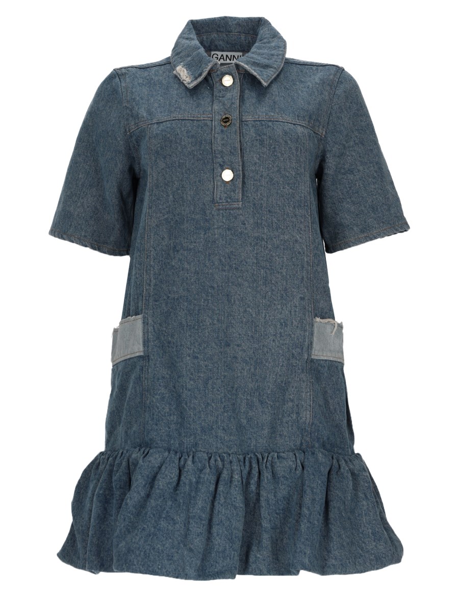 ABITO IN DENIM PATCHWORK