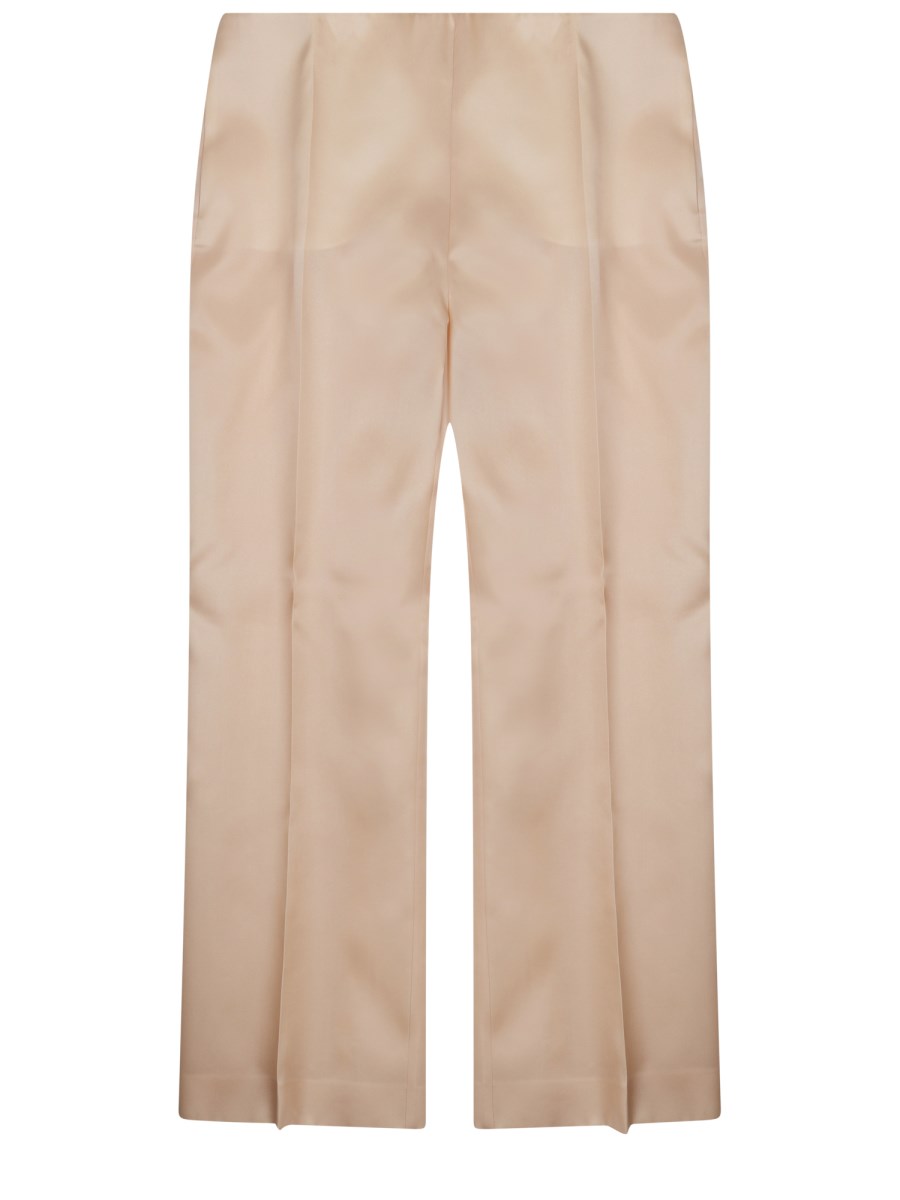 PANTALONE DRITTO IN SETA